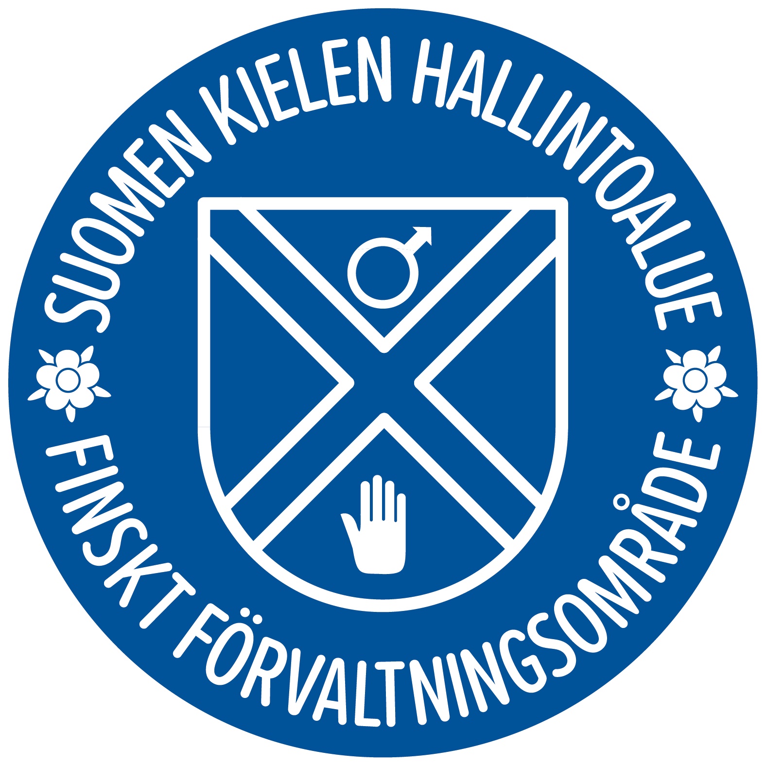 Laxå kommuns logga för Finskt förvaltningsområde